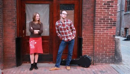 "Music has become more and more a big part of our lives and our relationship," says Claire Daviss of D.C. duo Handsome Hound.